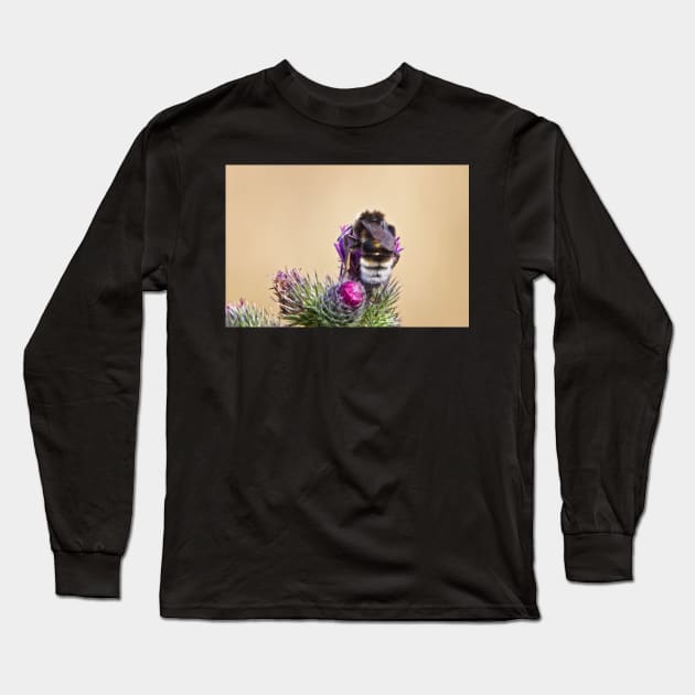 Bee Being Busy Long Sleeve T-Shirt by InspiraImage